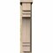 Ekena Millwork Pescadero Rough Sawn Corbel w/Backplate, Douglas Fir, 6"W x 14"D x 26"H COR06X14X26PEC01RDF - alternate 4